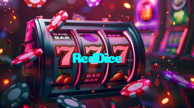 RedDice casino presented on mobile device in Pakistan with slots and live games